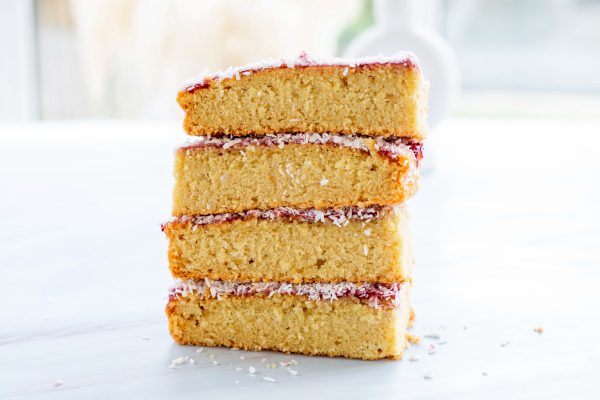 Raspberry & Coconut Cake