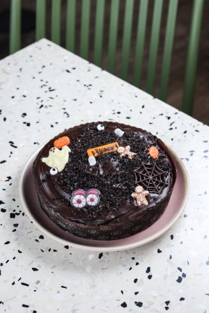 Haunted Graveyard Cake